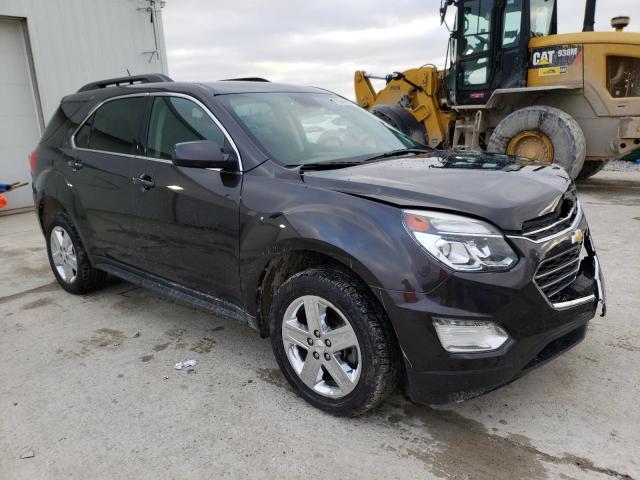 2GNFLFEKXG6175377 - 2016 CHEVROLET EQUINOX LT GRAY photo 4