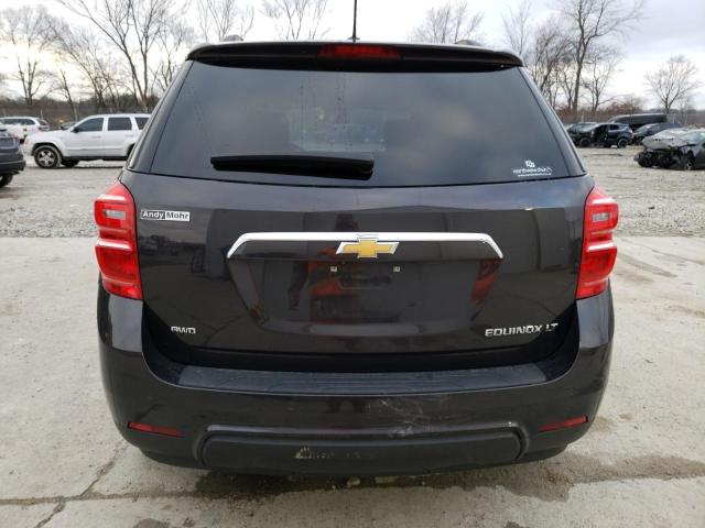 2GNFLFEKXG6175377 - 2016 CHEVROLET EQUINOX LT GRAY photo 6