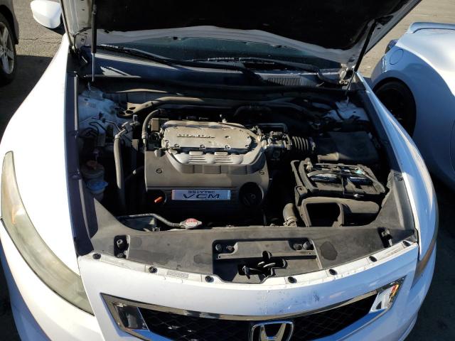 1HGCS2B86AA006730 - 2010 HONDA ACCORD EXL WHITE photo 11