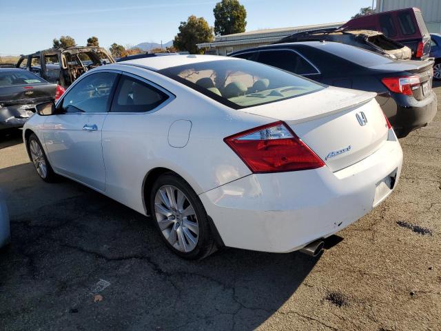 1HGCS2B86AA006730 - 2010 HONDA ACCORD EXL WHITE photo 2