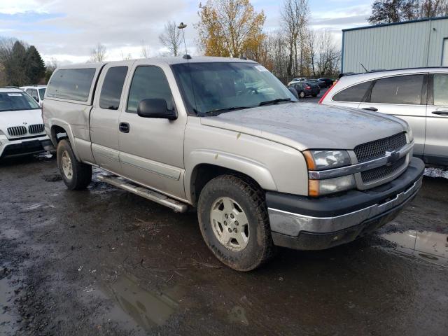 1GCEK19T94E204629 - 2004 CHEVROLET SILVERADO K1500 GRAY photo 4