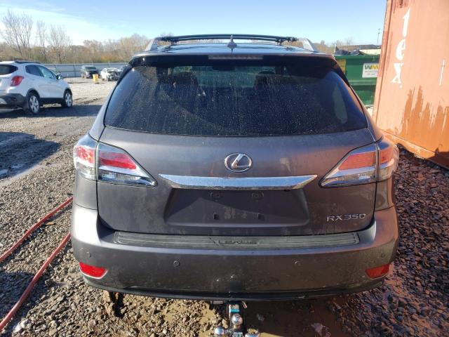 2T2ZK1BA1DC130308 - 2013 LEXUS RX 350 GRAY photo 6