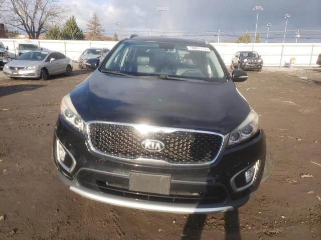 5XYPH4A55GG038496 - 2016 KIA SORENTO EX BLACK photo 5