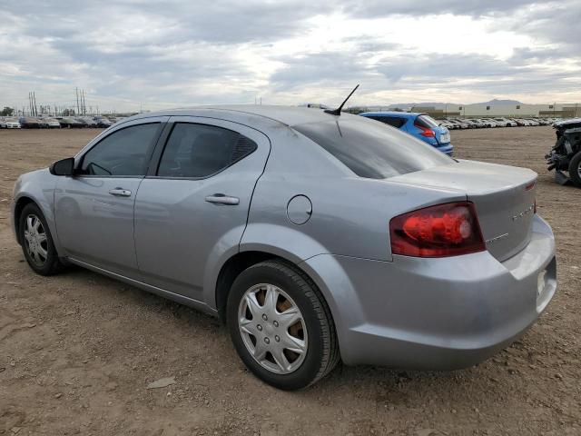 1C3CDZAG3DN750278 - 2013 DODGE AVENGER SE GRAY photo 2