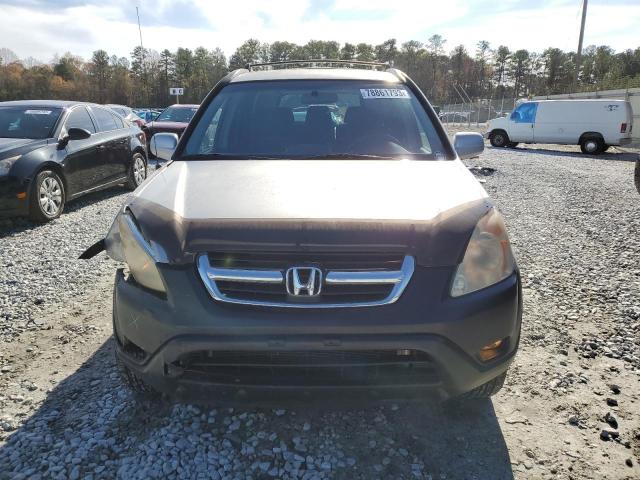 JHLRD78872C811166 - 2002 HONDA CR-V EX SILVER photo 5