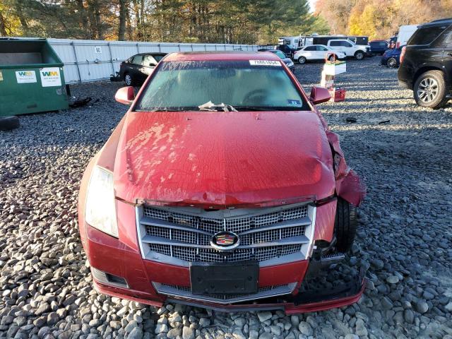 1G6DA5EG2A0144381 - 2010 CADILLAC CTS RED photo 5