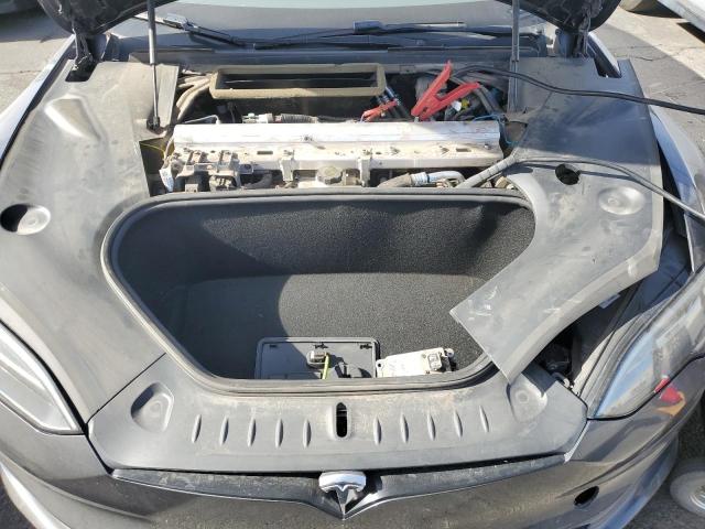 5YJSA1E55NF473370 - 2022 TESLA MODEL S GRAY photo 11