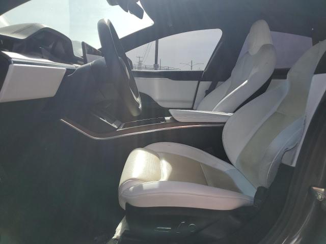 5YJSA1E55NF473370 - 2022 TESLA MODEL S GRAY photo 7