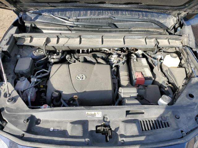 5TDHZRBH8MS113732 - 2021 TOYOTA HIGHLANDER XLE BLUE photo 11