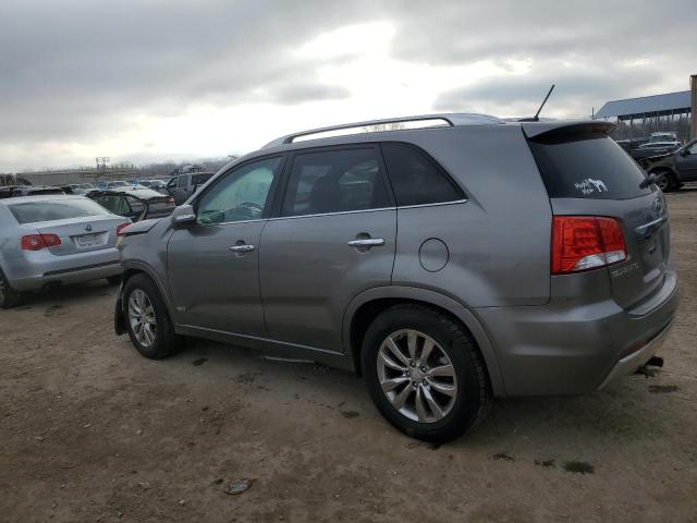 5XYKWDA2XCG242033 - 2012 KIA SORENTO SX GRAY photo 2