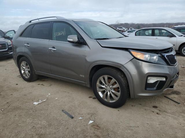 5XYKWDA2XCG242033 - 2012 KIA SORENTO SX GRAY photo 4