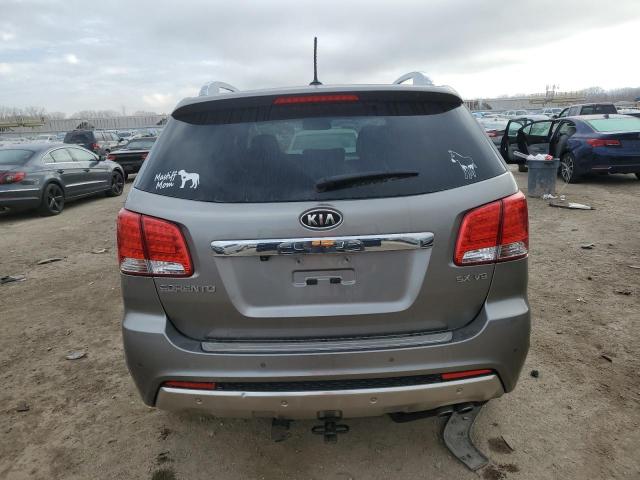 5XYKWDA2XCG242033 - 2012 KIA SORENTO SX GRAY photo 6