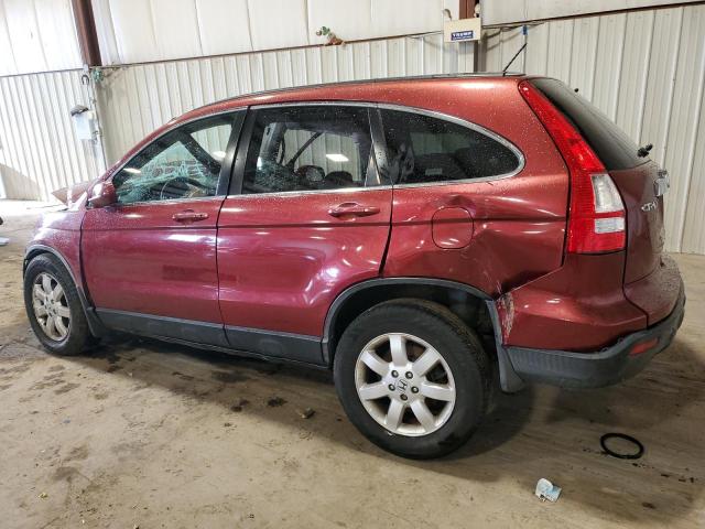 JHLRE48779C021329 - 2009 HONDA CR-V EXL MAROON photo 2