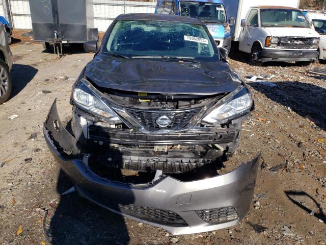 3N1AB7AP2GY319387 - 2016 NISSAN SENTRA S GRAY photo 5