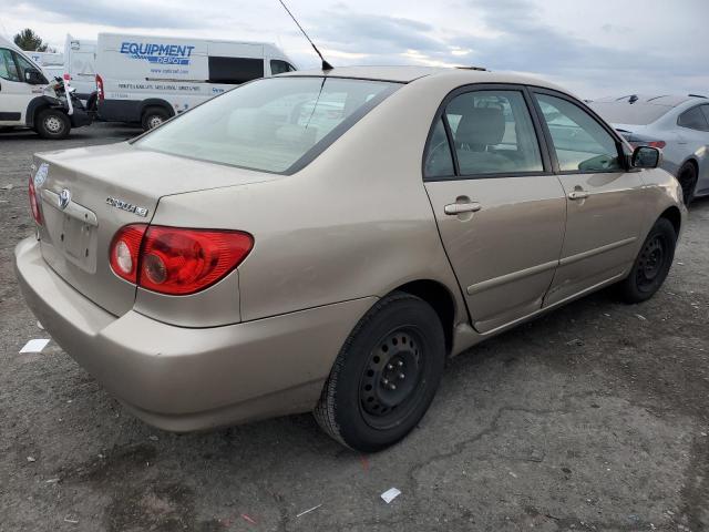 2T1BR32E35C374057 - 2005 TOYOTA COROLLA CE BEIGE photo 3