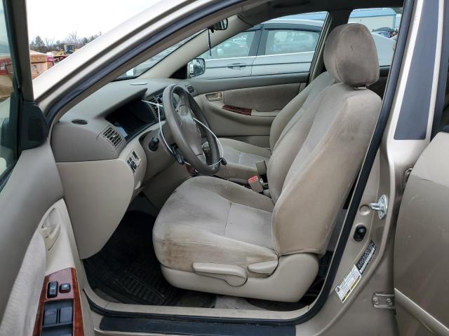 2T1BR32E35C374057 - 2005 TOYOTA COROLLA CE BEIGE photo 7