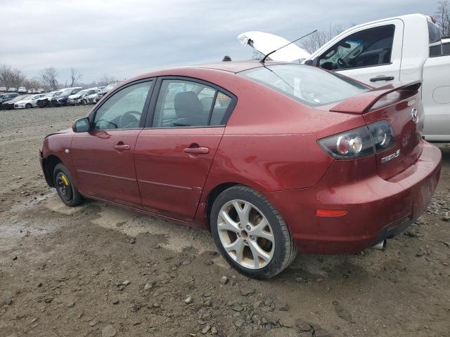 JM1BK32F281160490 - 2008 MAZDA 3 I RED photo 2