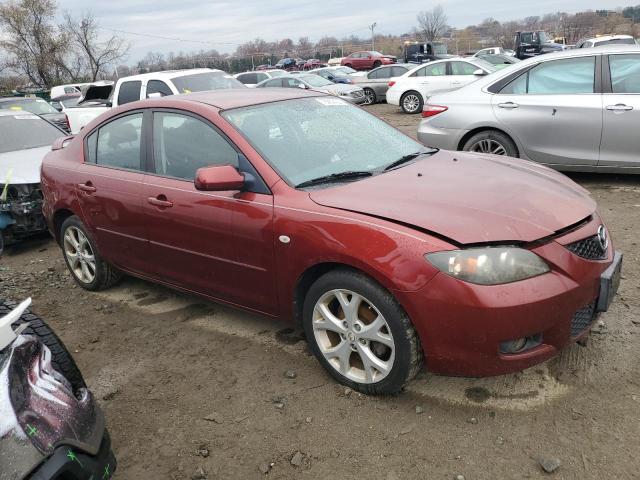 JM1BK32F281160490 - 2008 MAZDA 3 I RED photo 4