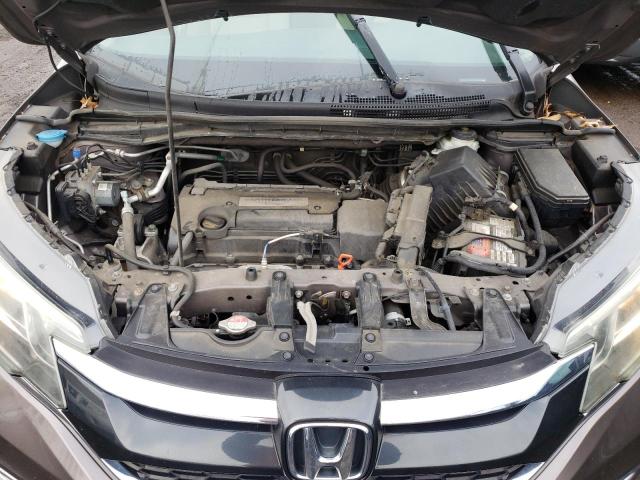 2HKRM4H54FH650710 - 2015 HONDA CR-V EX BROWN photo 12