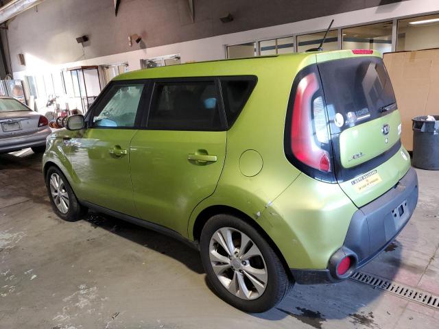 KNDJP3A57F7775228 - 2015 KIA SOUL + GREEN photo 2