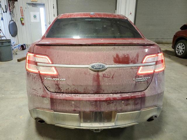 1FAHP2F88EG139501 - 2014 FORD TAURUS LIMITED BURGUNDY photo 6