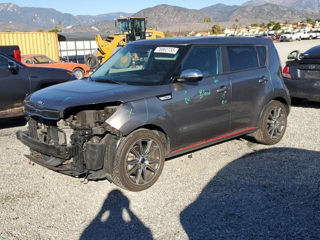 KNDJX3AA5J7569542 - 2018 KIA SOUL ! GRAY photo 1