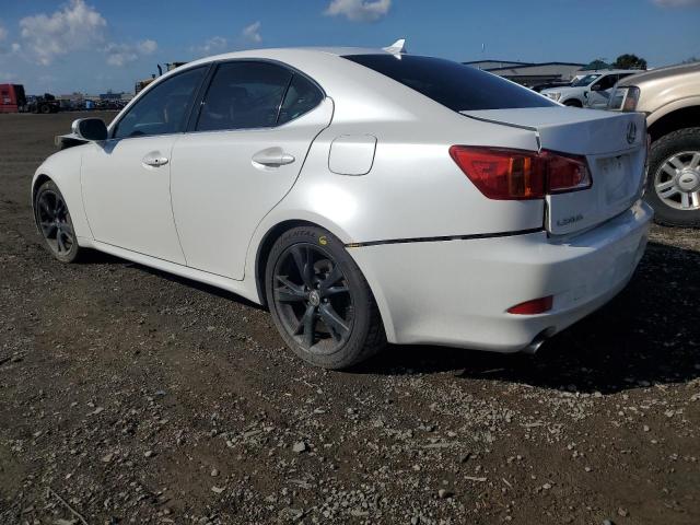 JTHBE262495022791 - 2009 LEXUS IS 350 WHITE photo 2