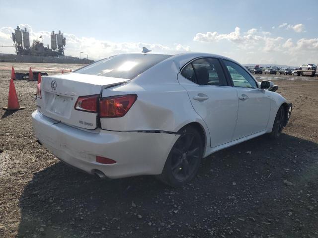 JTHBE262495022791 - 2009 LEXUS IS 350 WHITE photo 3