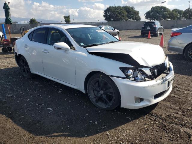 JTHBE262495022791 - 2009 LEXUS IS 350 WHITE photo 4