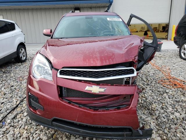 2CNFLEEC9B6399272 - 2011 CHEVROLET EQUINOX LT BURGUNDY photo 5