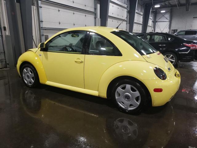 3VWCA21C5YM405596 - 2000 VOLKSWAGEN NEW BEETLE GLS YELLOW photo 2