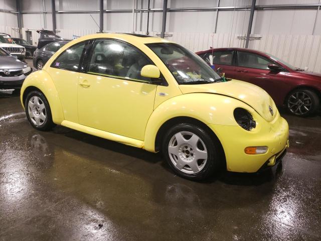 3VWCA21C5YM405596 - 2000 VOLKSWAGEN NEW BEETLE GLS YELLOW photo 4