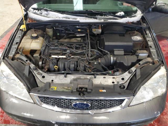 3FAFP31N55R144710 - 2005 FORD FOCUS ZX3 CHARCOAL photo 11