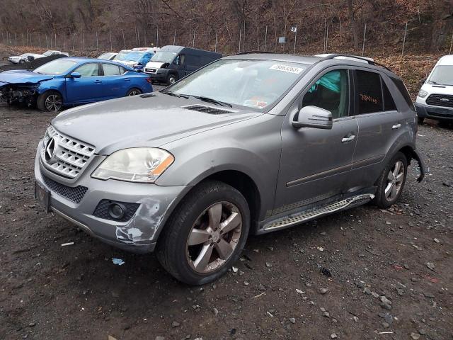 4JGBB8GB5BA627407 - 2011 MERCEDES-BENZ ML 350 4MATIC GRAY photo 1