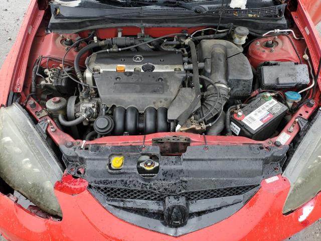 JH4DC54864S010269 - 2004 ACURA RSX RED photo 11