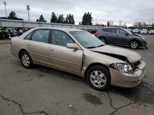 4T1BF28B9YU087485 - 2001 TOYOTA AVALON XL GOLD photo 4