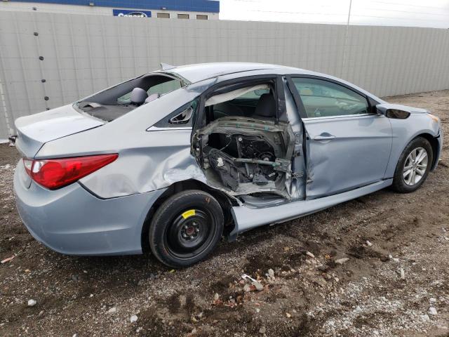 5NPEB4AC9CH482393 - 2012 HYUNDAI SONATA GLS SILVER photo 3