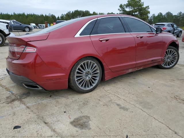 3LN6L2LUXER803414 - 2014 LINCOLN MKZ HYBRID RED photo 3