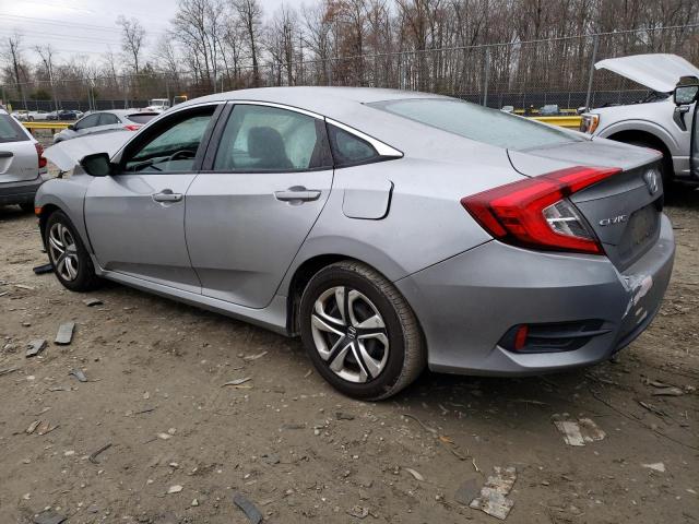 19XFC2F57GE206000 - 2016 HONDA CIVIC LX SILVER photo 2