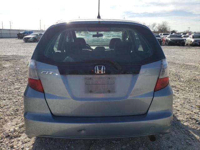 JHMGE8H30BC010203 - 2011 HONDA FIT BLUE photo 6