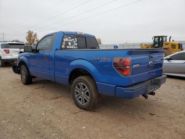 1FTRF12WX9KB43066 - 2009 FORD F150 BLUE photo 2