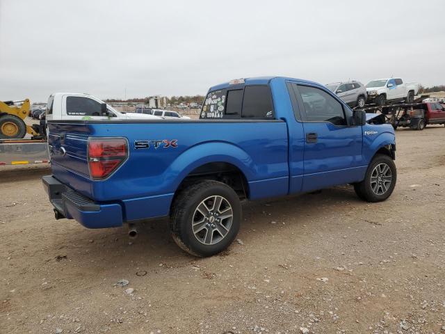 1FTRF12WX9KB43066 - 2009 FORD F150 BLUE photo 3