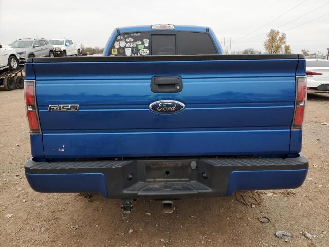 1FTRF12WX9KB43066 - 2009 FORD F150 BLUE photo 6