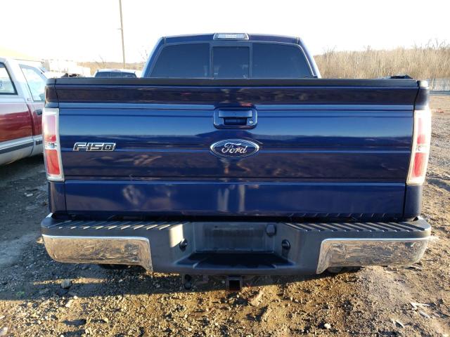 1FTFW1ET5BKD85418 - 2011 FORD F150 SUPERCREW BLUE photo 6