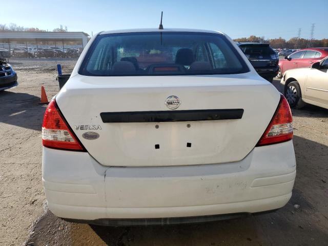 3N1CC11E19L460744 - 2009 NISSAN VERSA S WHITE photo 6