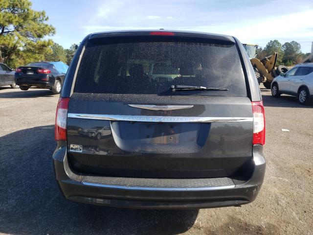 2C4RC1CGXCR411266 - 2012 CHRYSLER TOWN & COU TOURING L BLACK photo 6