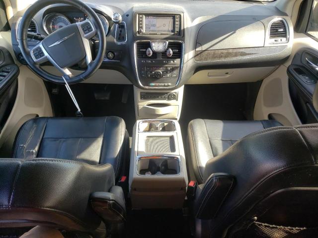 2C4RC1CGXCR411266 - 2012 CHRYSLER TOWN & COU TOURING L BLACK photo 8