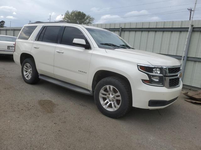 1GNSKBKC2FR183287 - 2015 CHEVROLET TAHOE K1500 LT WHITE photo 4