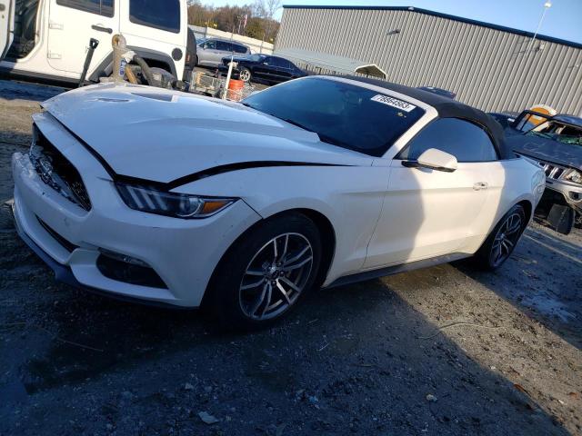1FATP8UH2H5218209 - 2017 FORD MUSTANG WHITE photo 1