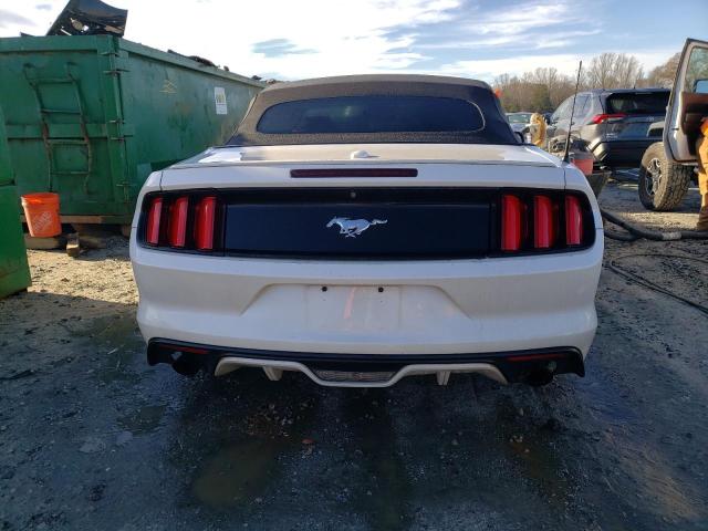 1FATP8UH2H5218209 - 2017 FORD MUSTANG WHITE photo 6